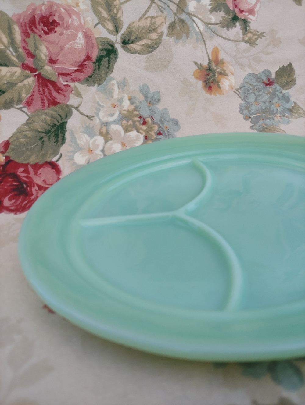 Vintage Fire King Jadeite Restaurant Ware 3 Compartment Grill Diner Plate - Picture 14 of 16
